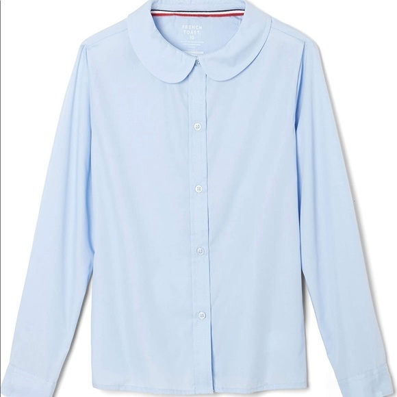French Toast Girls' Long Sleeve Twist Front Tee - Cotton Blend Casual Top